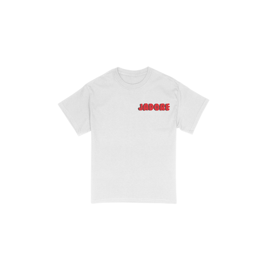 Jadore White Heart Tee